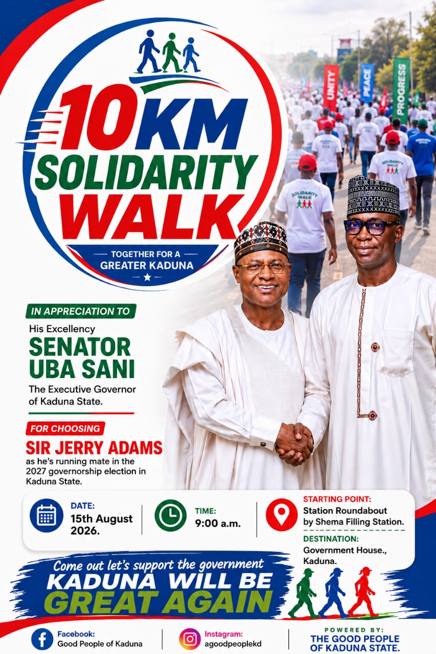 GPK 10KM Solidarity Walk event poster